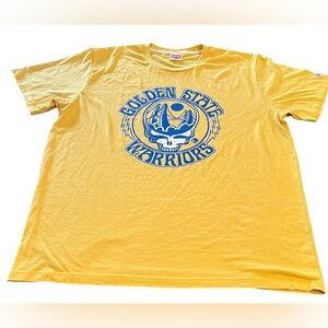 Golden State Warriors x Grateful Dead Tshirt Tee XL NBA Bay Area SF Homage EUC
